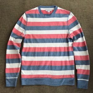 Generic Frame Striped Crewneck Sweatshirt